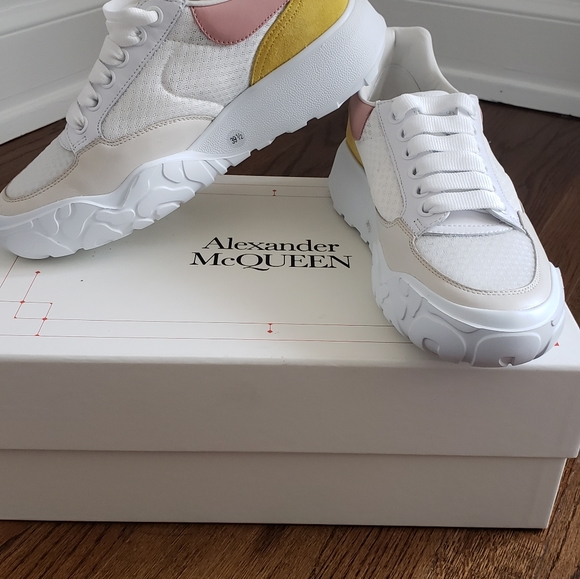 Colorblock Leather Sneakers | Poshmark